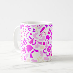 Mug Abstrait violet majestueux