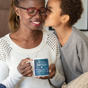 Mug Abuela Espagnol grand-mère Merci message personnal