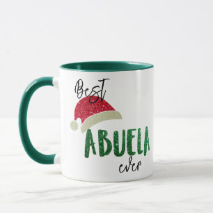 Mug Abuela personnalisé - Café de Noël personnalis