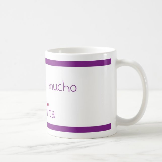 Mug Abuelita de mucho de quiero de Te (Droite)