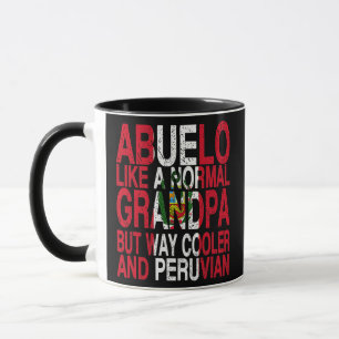 Mug Abuelo Grandpa Fête des pères péruvienne 