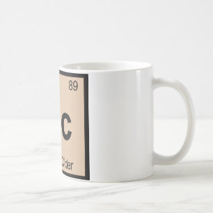 Mug Ac - Symbole de table périodique de la chimie du c
