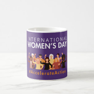 Mug Accélérer l'action Journée internationale de la fe