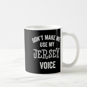 Mug Accent de voix du New Jersey, cadeau drôle pour le