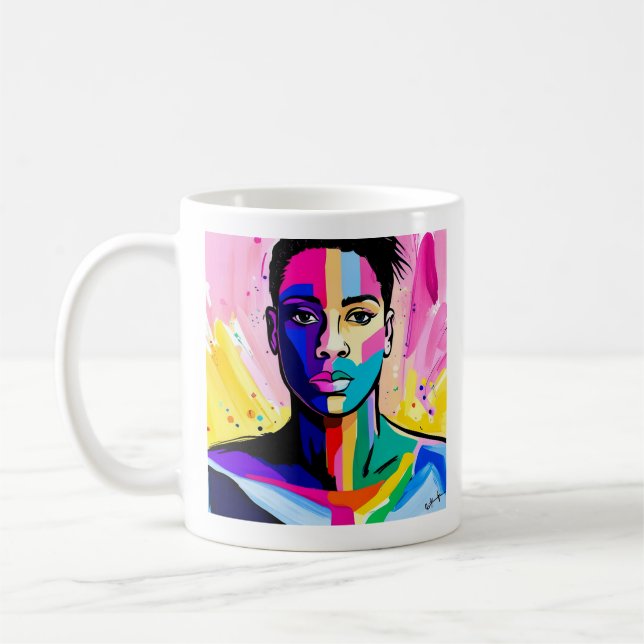 Mug Accepter mon authenticité (Gauche)