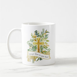 Mug Acceptez Jésus dans votre coeur Citation chrétienn