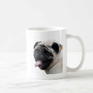 Mug Accessoires de photo de Carlin blanc élégant, ajou