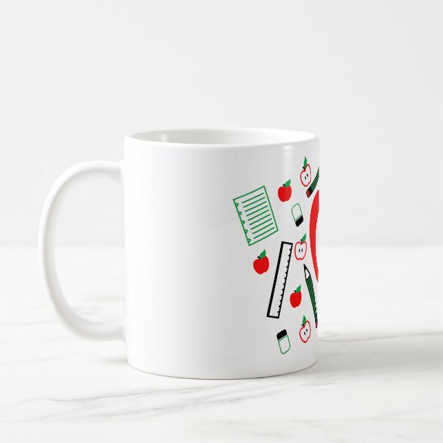 Mug Accessoires de vie pour enseignant (Gauche)