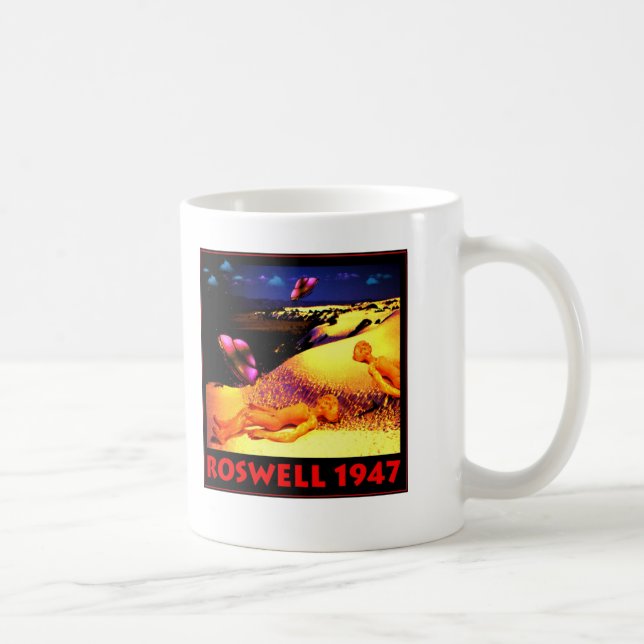 Mug Accident 1947 d'UFO de Roswell (Droite)