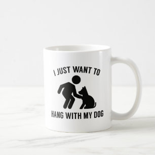 Mug Accrochez-vous à mon chien