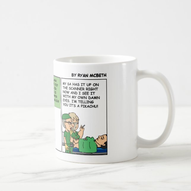 Mug Accueil à la radiologie (Droite)