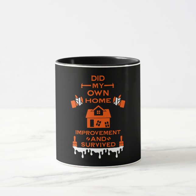 Mug Accueil Amélioration Félicitations (Centre)