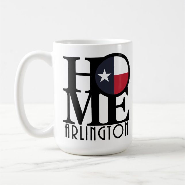 Mug ACCUEIL Arlington TX 15oz (Gauche)