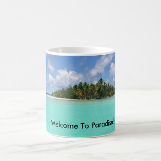 Mug Accueil au paradis !