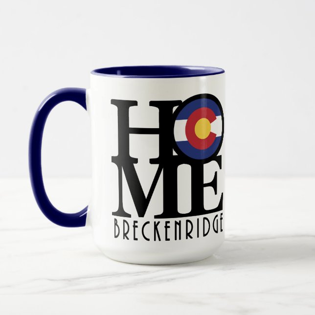 Mug ACCUEIL Breckenridge Colorado (Gauche)