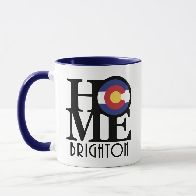 Mug ACCUEIL Brighton Colorado 11oz (Gauche)