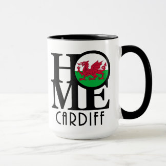 Mug ACCUEIL Cardiff Wales 15oz