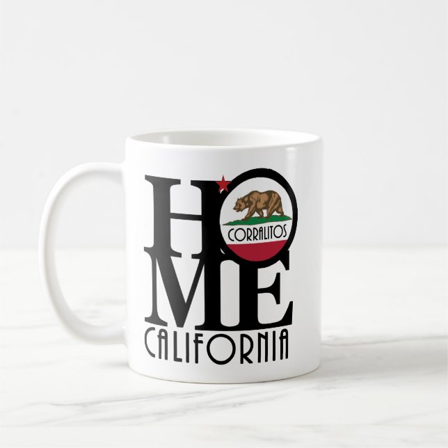 Mug ACCUEIL Corralitos Californie 11oz (Gauche)