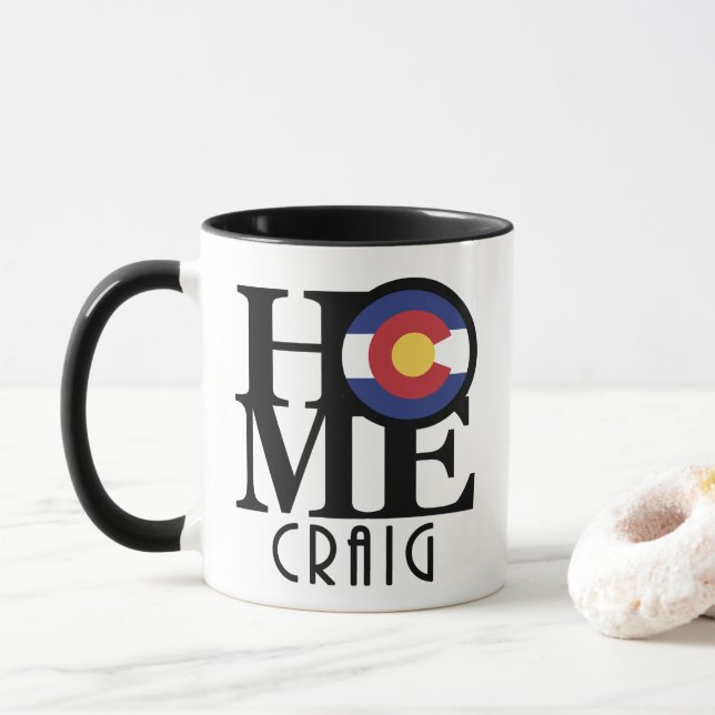 Mug ACCUEIL Craig Colorado (Avec donut)