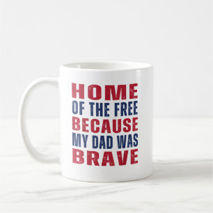 Mug Accueil du Libre parce que mon père était un vétér