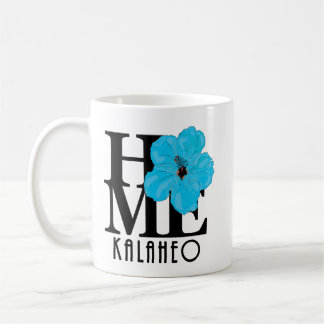 Mug ACCUEIL Hibiscus bleu de Kalaheo 11oz