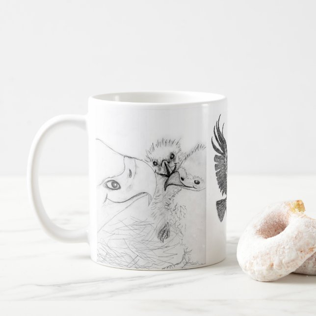 MUG ACCUEIL HISTOIRE DE NOTRE ARBRE FAMILIAL M15 E7 +  (Avec donut)