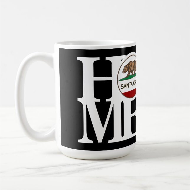 Mug ACCUEIL Père Noël Cruz 15 oz noir (Gauche)