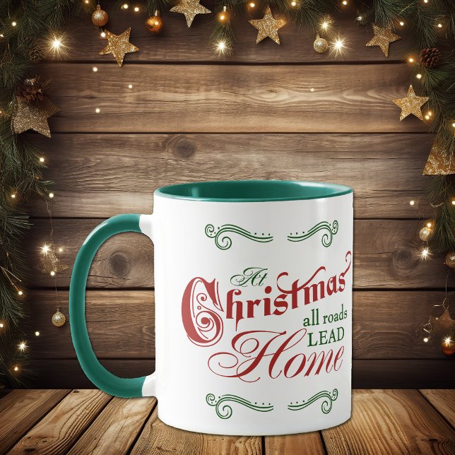 Mug Accueil pour Noël (Créateur téléchargé)