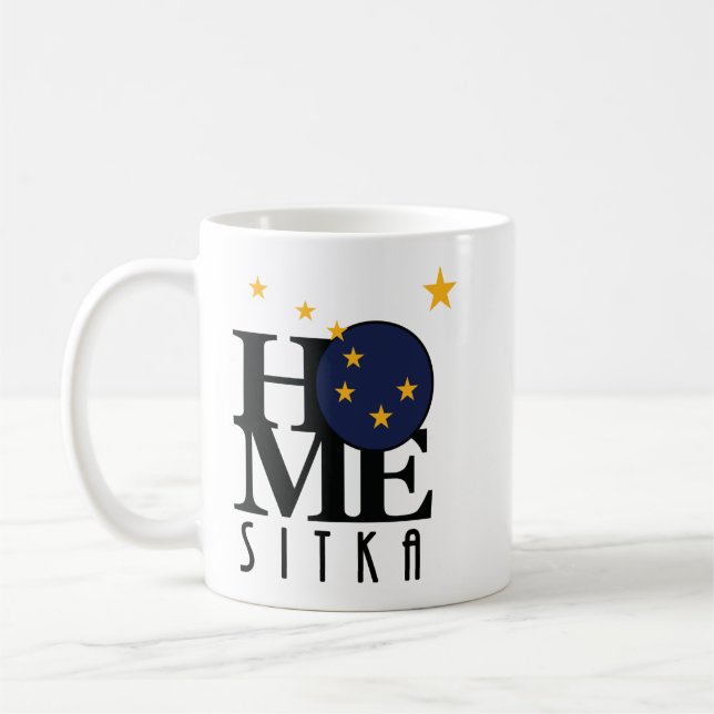 Mug ACCUEIL Sitka Alaska 11oz (Gauche)