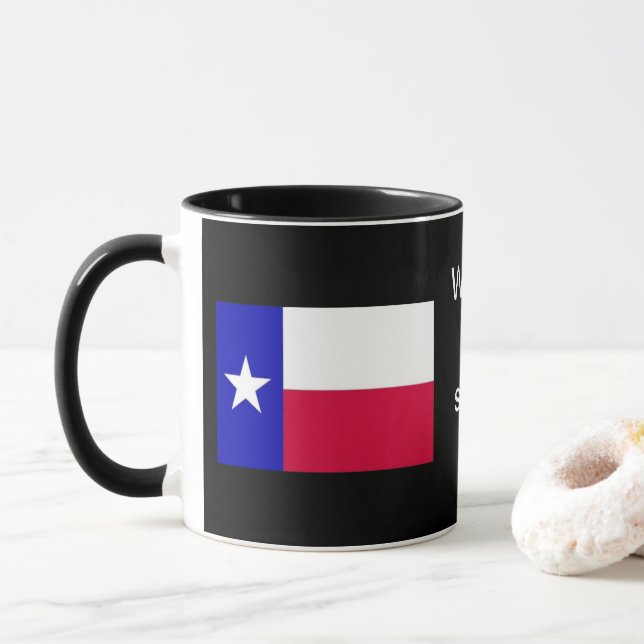 Mug Accueil vers le Texas (Avec donut)