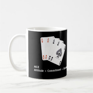 Mug ACE Attitude + Engagement = Excellence