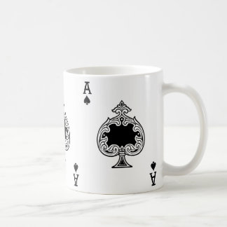 Mug Ace de pique Jeu carte