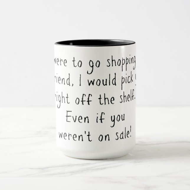 Mug Achat pour l'ami (Centre)