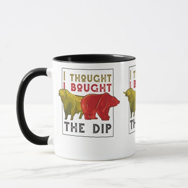 Mug Acheter La Dip, Le Trading, Le Trader Et Les Actio (Gauche)