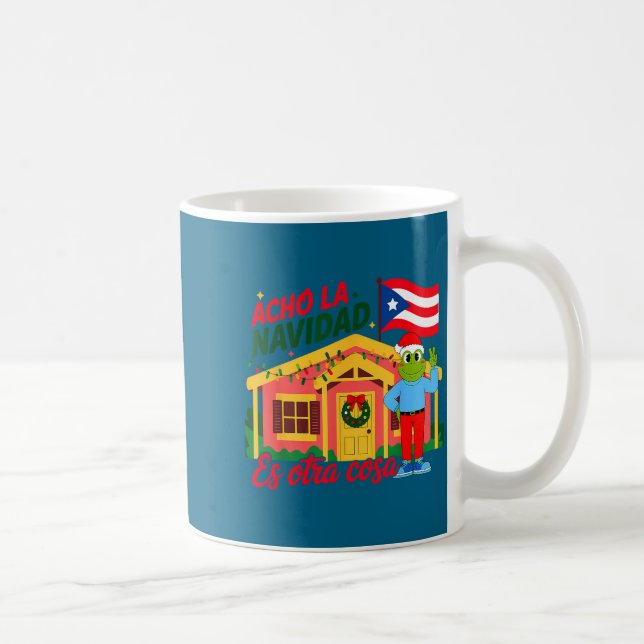 Mug Acho La Navidad Es Otra Cosa Boricua Christmas Vib (Droite)