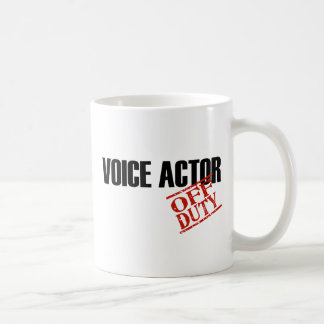 MUG ACTEUR QUI N'EST PAS DE SERVICE DE VOIX