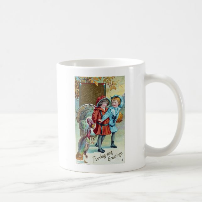 Mug Action de grâces vintage (Droite)
