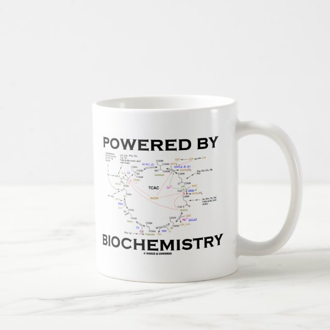 Mug Actionné par la biochimie (cycle de Krebs) (Droite)