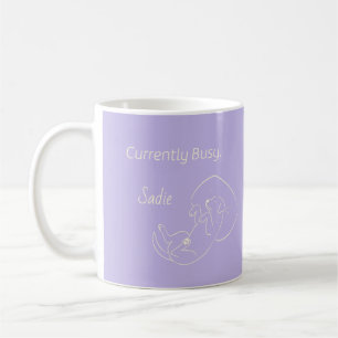 Mug Actuellement occupée Maman de Chien Personnalisé L