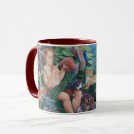 Mug Adam appelant les animaux