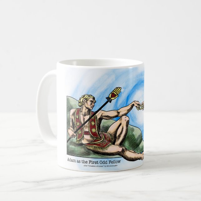 Mug Adam en tant que premier ancien membre (Devant gauche)