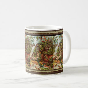 Mug Adam et Ève dans le jardin