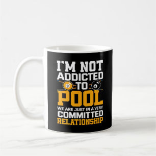 Mug Addicité À Pool Billard Lover Billard Lecteur