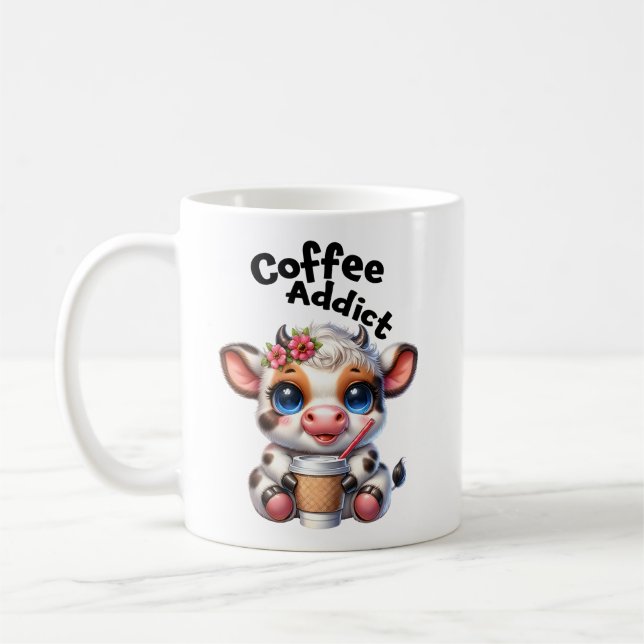 Mug addict au café (Gauche)