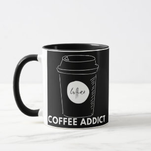 Mug Addict Café Cappuccino Espresso Latte Drinker