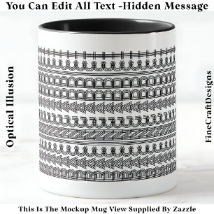 Mug Addict de course Message caché Amusant nouveauté 1