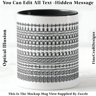 Mug Addict écriture Message caché Amusant nouveauté 11