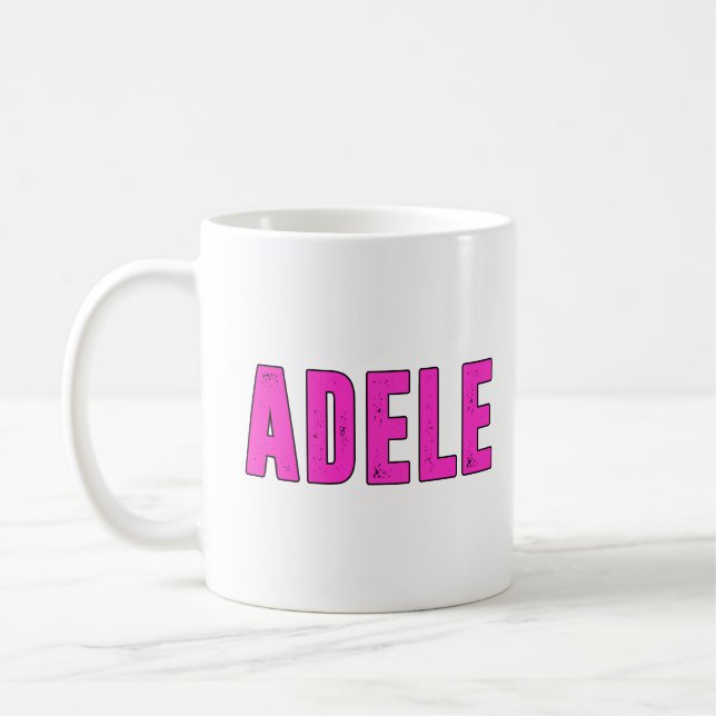 Mug Adele nom, pour Adele (Gauche)
