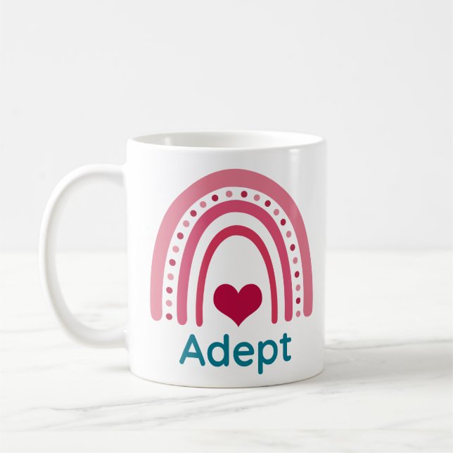 Mug Adept Viva Magenta Boho Arc-en-ciel (Gauche)