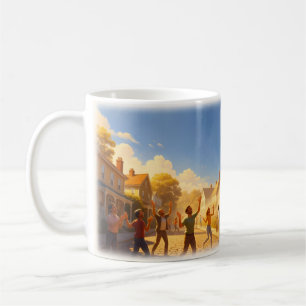 Mug Adieu au quartier de la montgolfière dorée